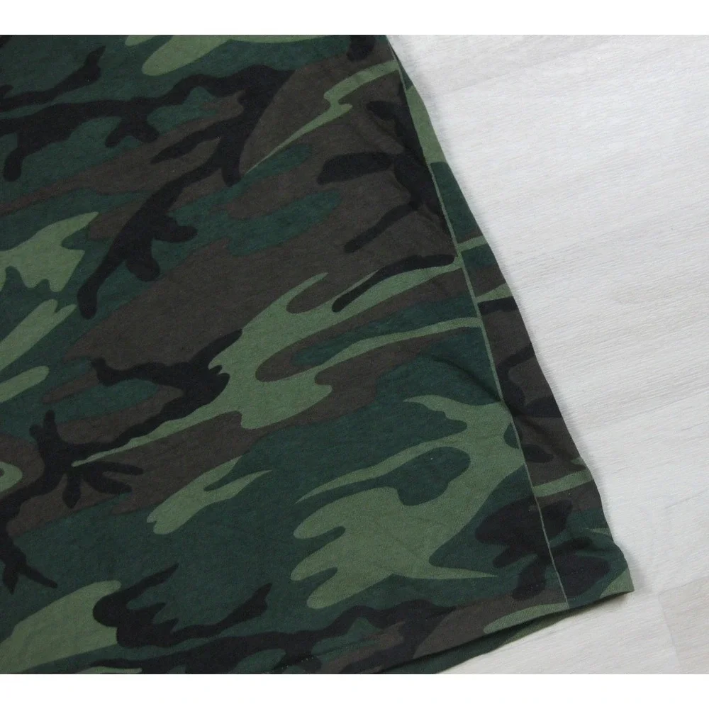 Vintage 90s Single Stitch Camo T-Shirt Men's (XL) Camouflage Outdoor Hunting USA